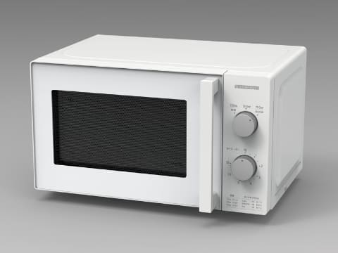 ヤマダ電機、シンプルデザインの電子レンジ。700Wのハイパワー - 家電