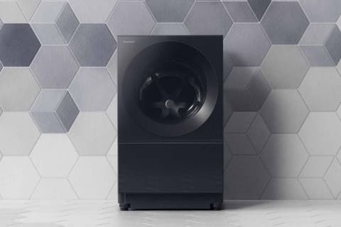 パナソニック、シックなインテリアに合う黒のドラム式洗濯機「Cuble