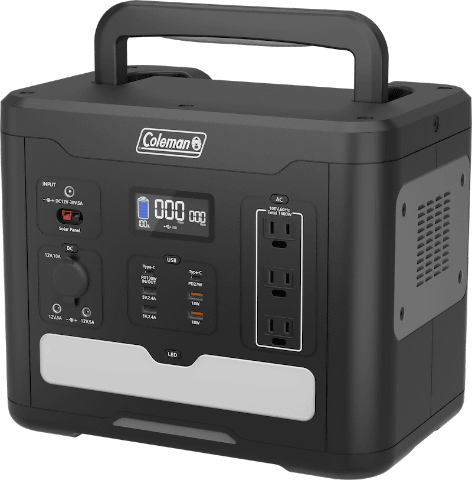 コールマンからポータブル電源やソーラーパネル。長寿命リン酸鉄