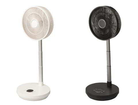 ニトリ、超コンパクトに折り畳めるコードレス扇風機 - 家電 Watch