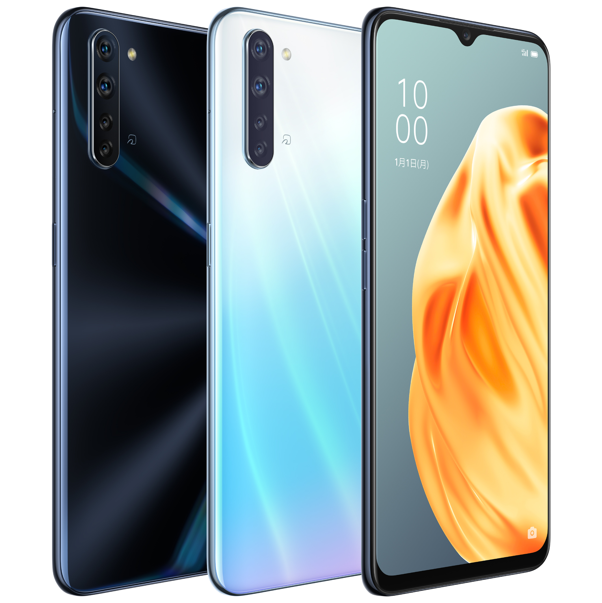 OPPO Reno3 A、6月25日発売――4眼カメラ搭載おサイフケータイ対応
