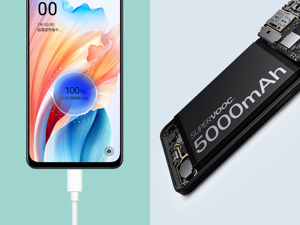 OPPO A79 5G」発表、Aシリーズ初のおサイフケータイ対応 - ケータイ Watch