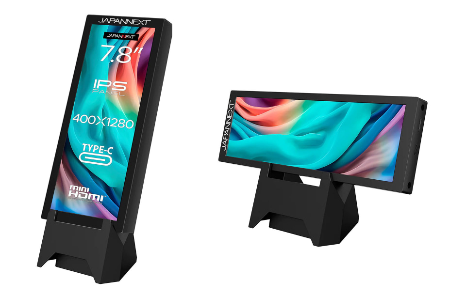 久々にヘンなディスプレイ買ったゼ!!! OFIYAAブランドの細長