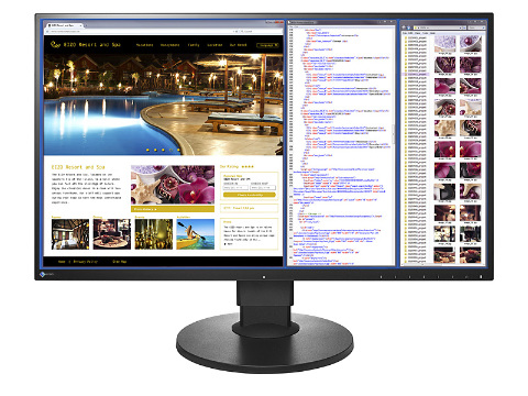 EIZO、フレームレスデザインの27型液晶ディスプレイ ～23.8型および