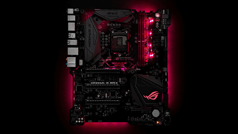 ASUS、常識を超えた新デザインのマザーボード「ROG MAXIMUS IX APEX