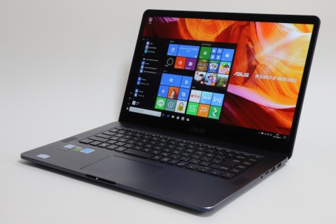 Hothotレビュー】まるで黒いMacBook Pro! GeForce GTX 1050搭載のASUS