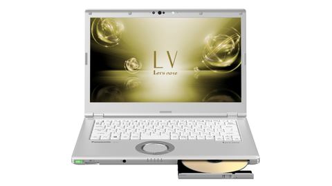 パナソニック、世界最軽量約1.25kgの14型モバイルPC「レッツノートLV