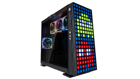 IN WIN、144個のRGB LEDを前面パネルに備えたミドルタワーPCケース