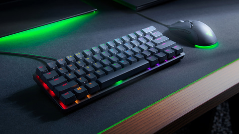 もはやRGBに光るHHKB? Razer初の60%キーボード「Huntsman Mini」が国内