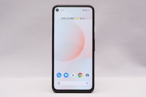 Hothotレビュー】4万円台で143gの軽量スマホ「Pixel 4a」をチェック