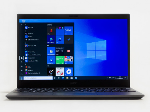 西川和久の不定期コラム】約814gのビジネス向け超軽量13.3型ノート