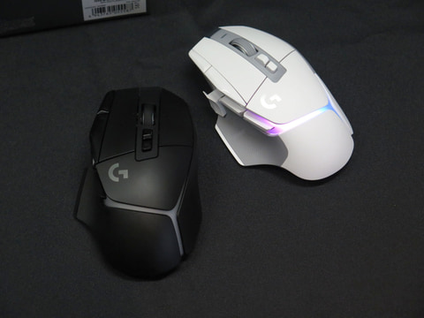 光学式で機械式スイッチのような感触のゲーミングマウス「G502 X」が