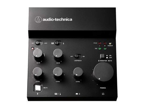 オーディオテクニカ初のライブ配信用USBオーディオミキサー - PC Watch