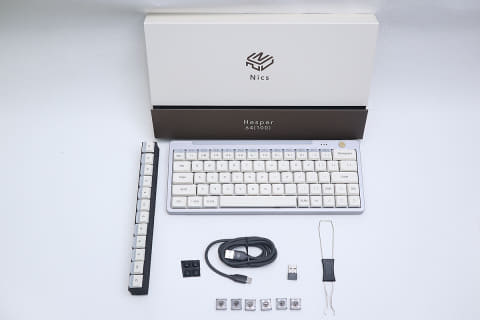 レビュー】“物理”デュアルアクションキーボード「Hesper64(100)」を約3