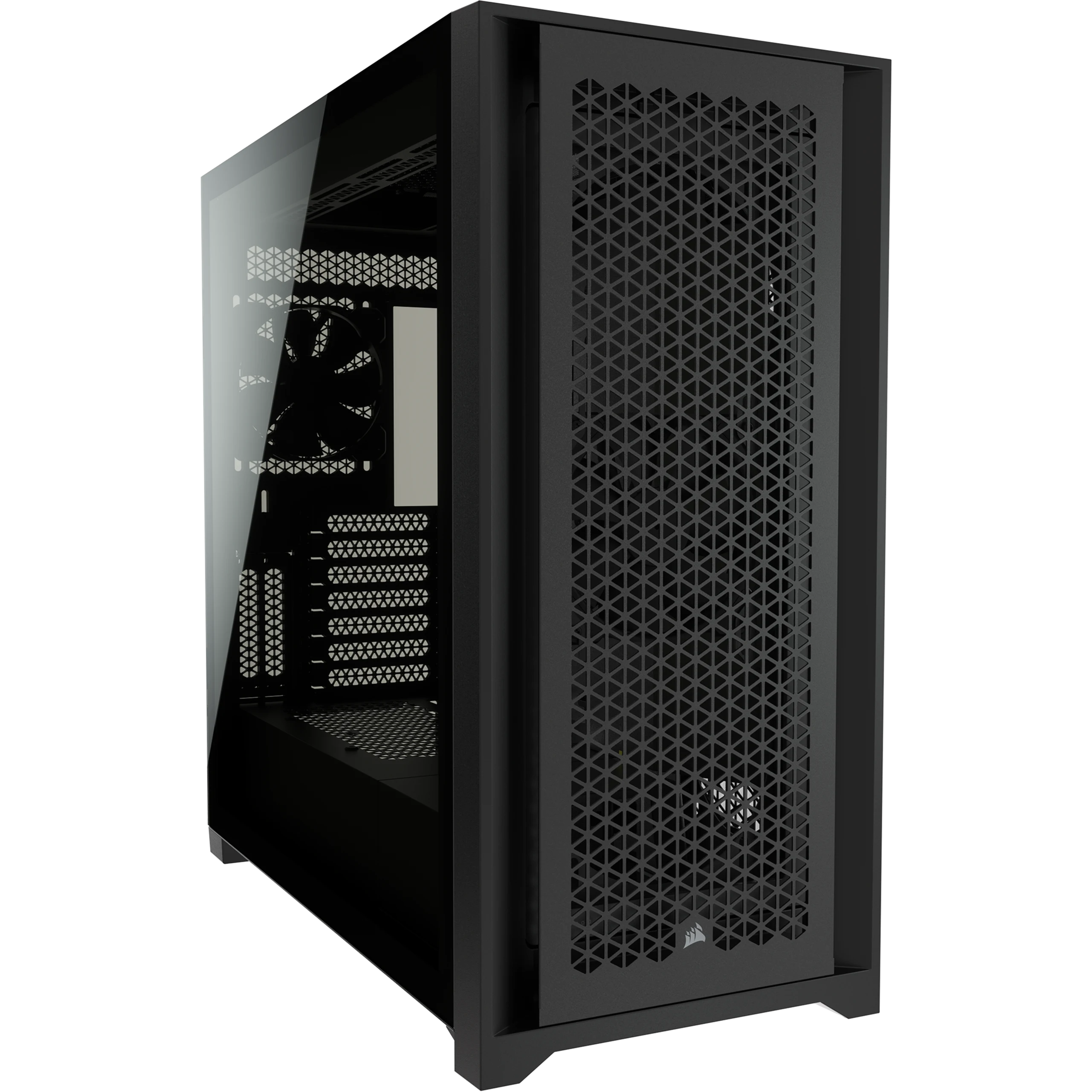 iCUE 5000D RGB AIRFLOW Mid-Tower Case, Black - 3x AF120 RGB ELITE
