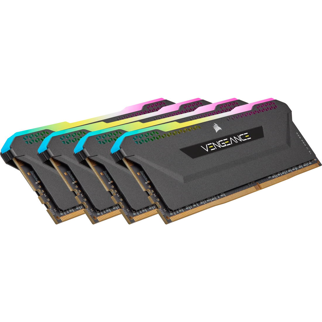 VENGEANCE RGB PRO SL 128GB (4x32GB) DDR4 DRAM 3200MHz C16 Memory