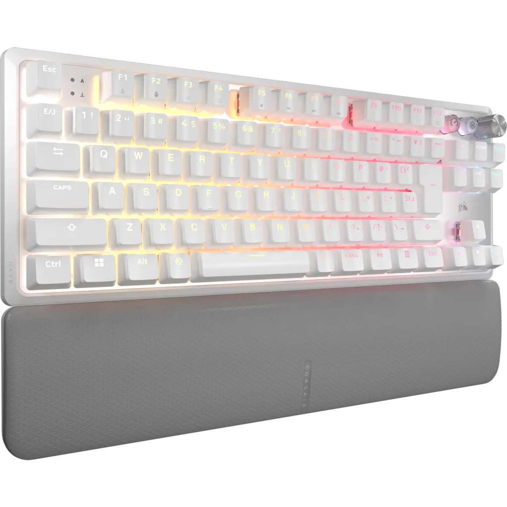 ラピッドトリガー付き K70 PRO TKL 高性能ホール効果プログラム可能
