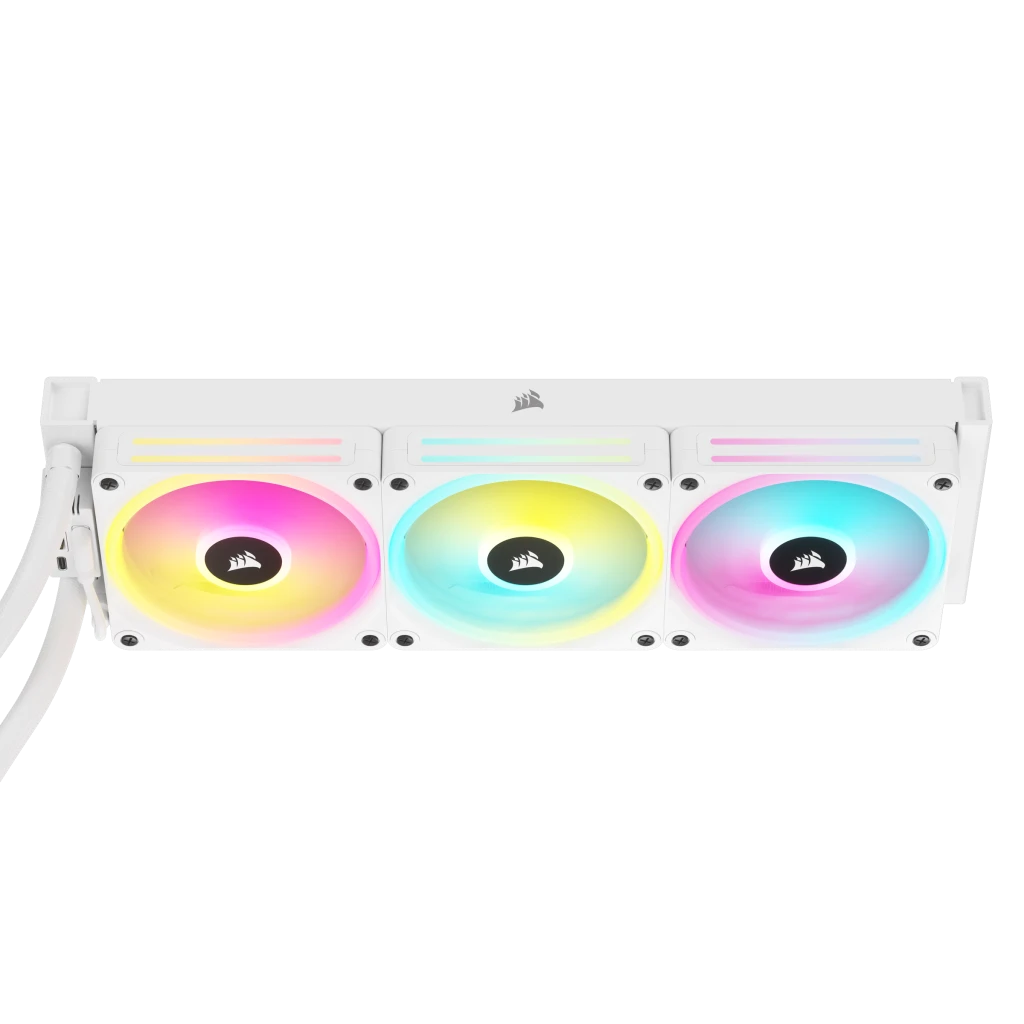 iCUE LINK H150i RGB AIO 水冷式 CPU クーラー - ホワイト