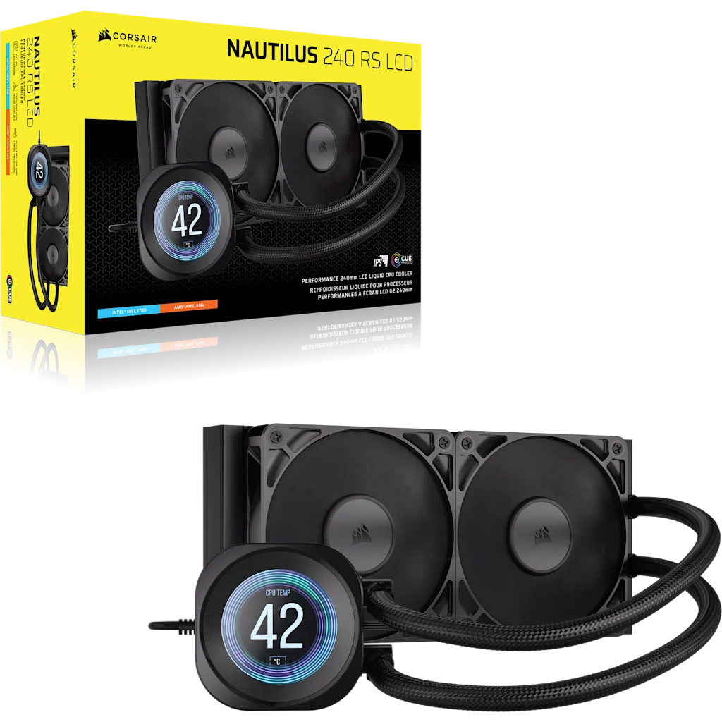 NAUTILUS 240 RS LCD Liquid CPU Cooler
