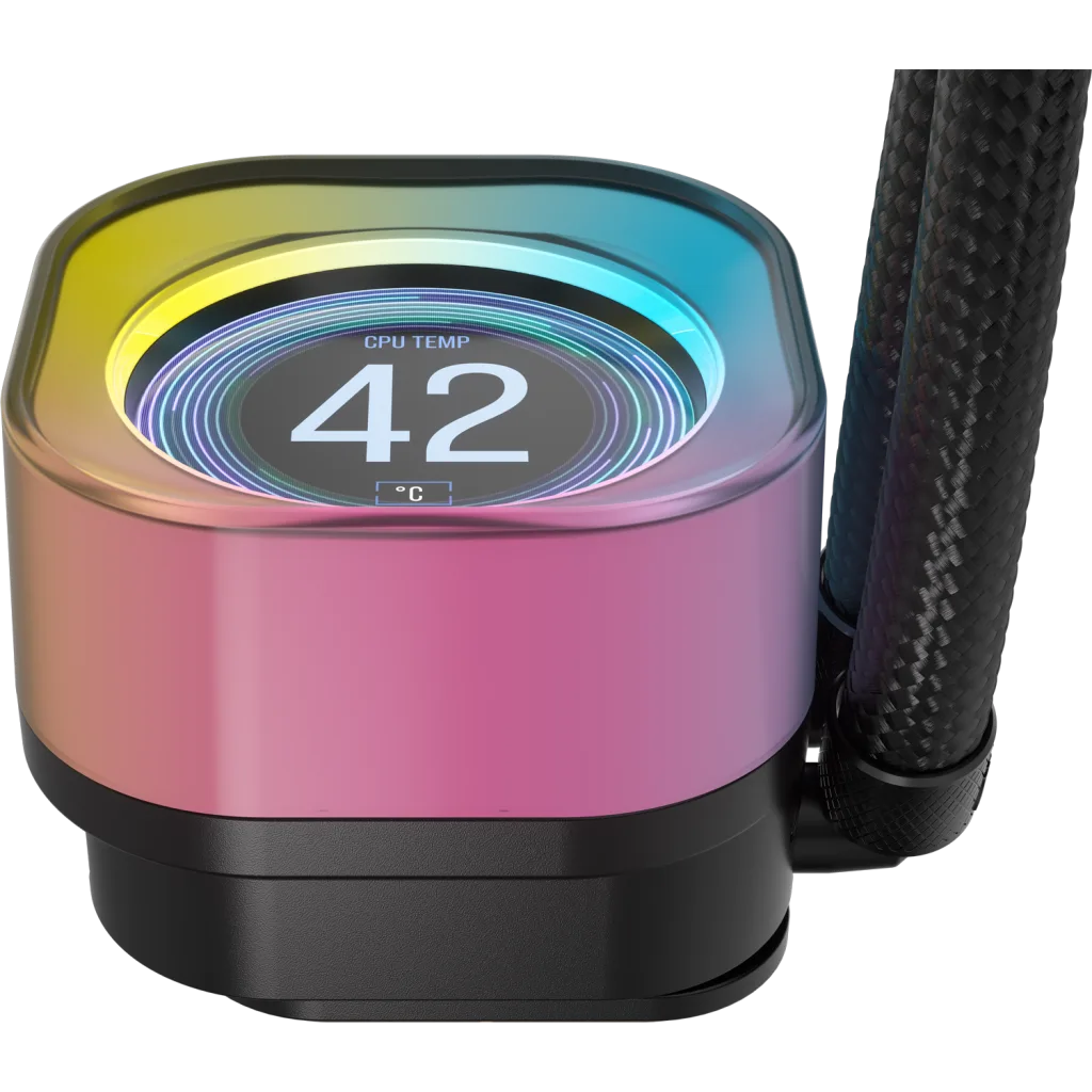 iCUE LINK H150i LCD 水冷式 CPU クーラー