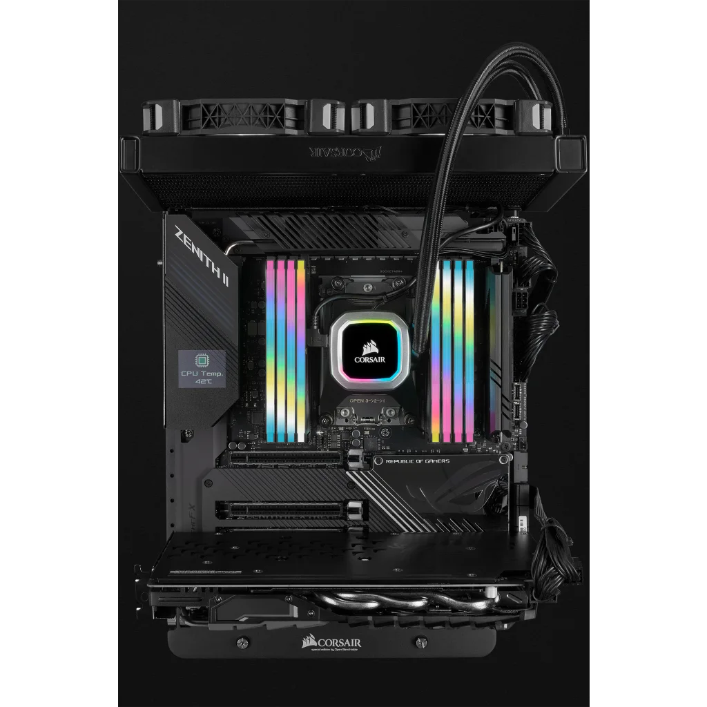 VENGEANCE RGB PRO SL 128GB (8 x 16GB) DDR4 DRAM 3200MHz C16 Memory