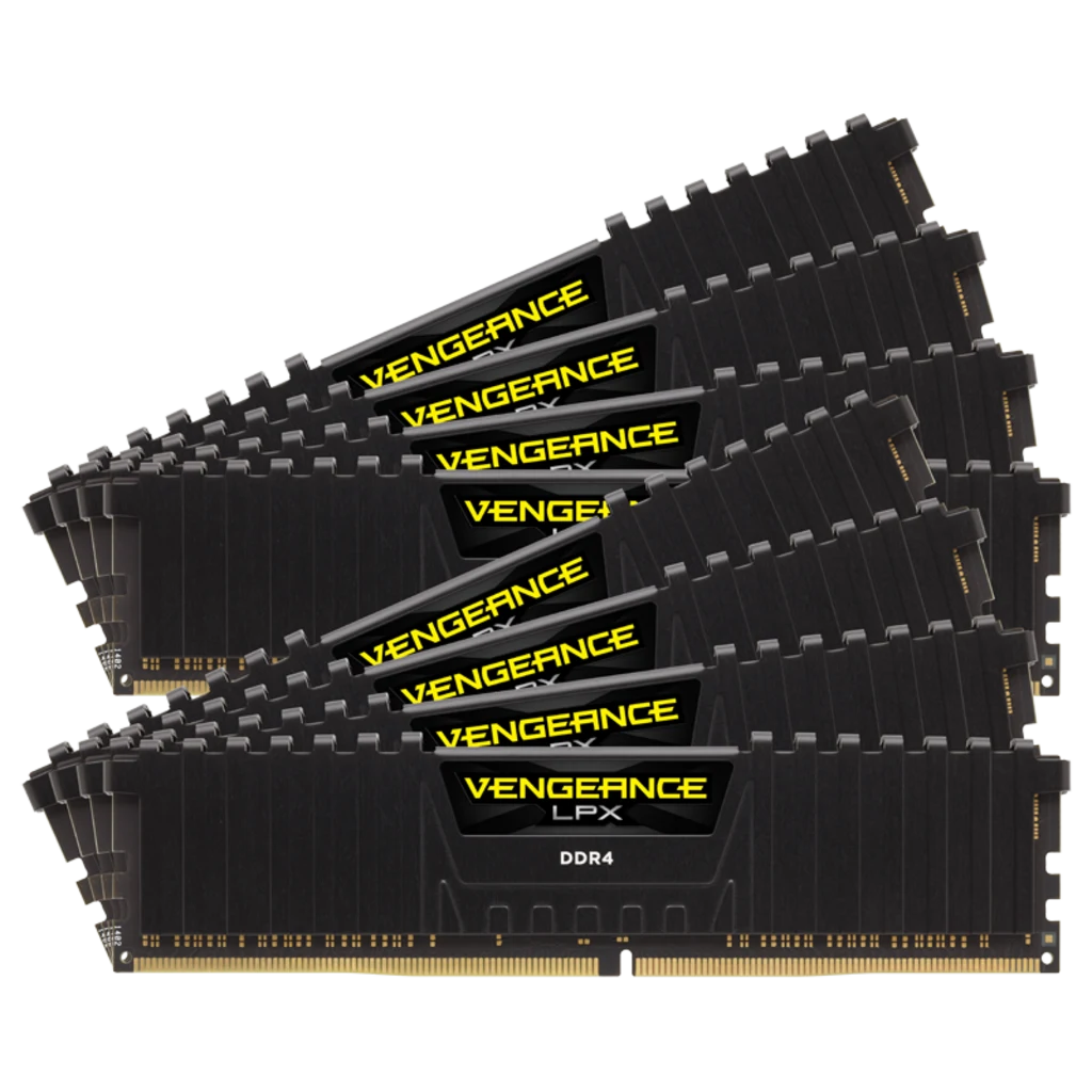 VENGEANCE® LPX 128GB (8 x 16GB) DDR4 DRAM 2666MHz C16 Memory Kit