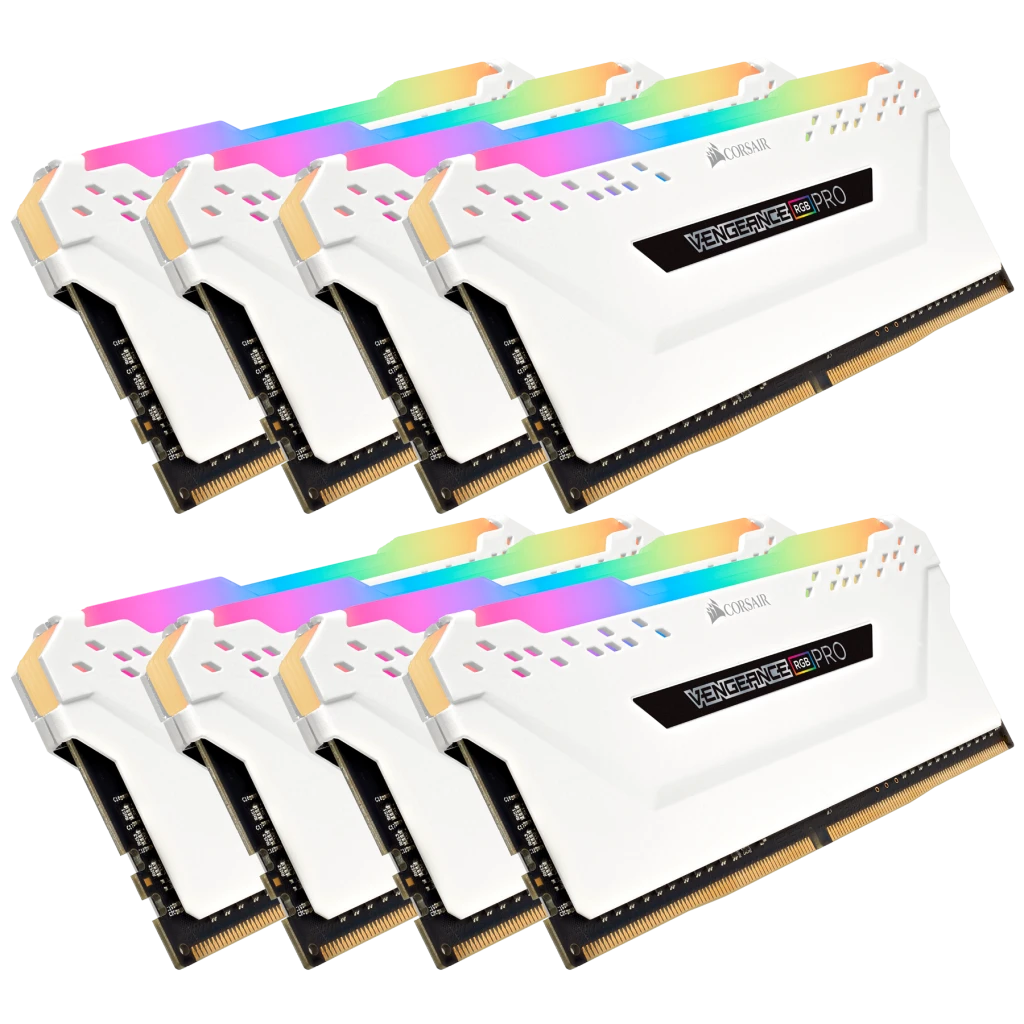 VENGEANCE® RGB PRO 128GB (8 x 16GB) DDR4 DRAM 3200MHz C16 Memory