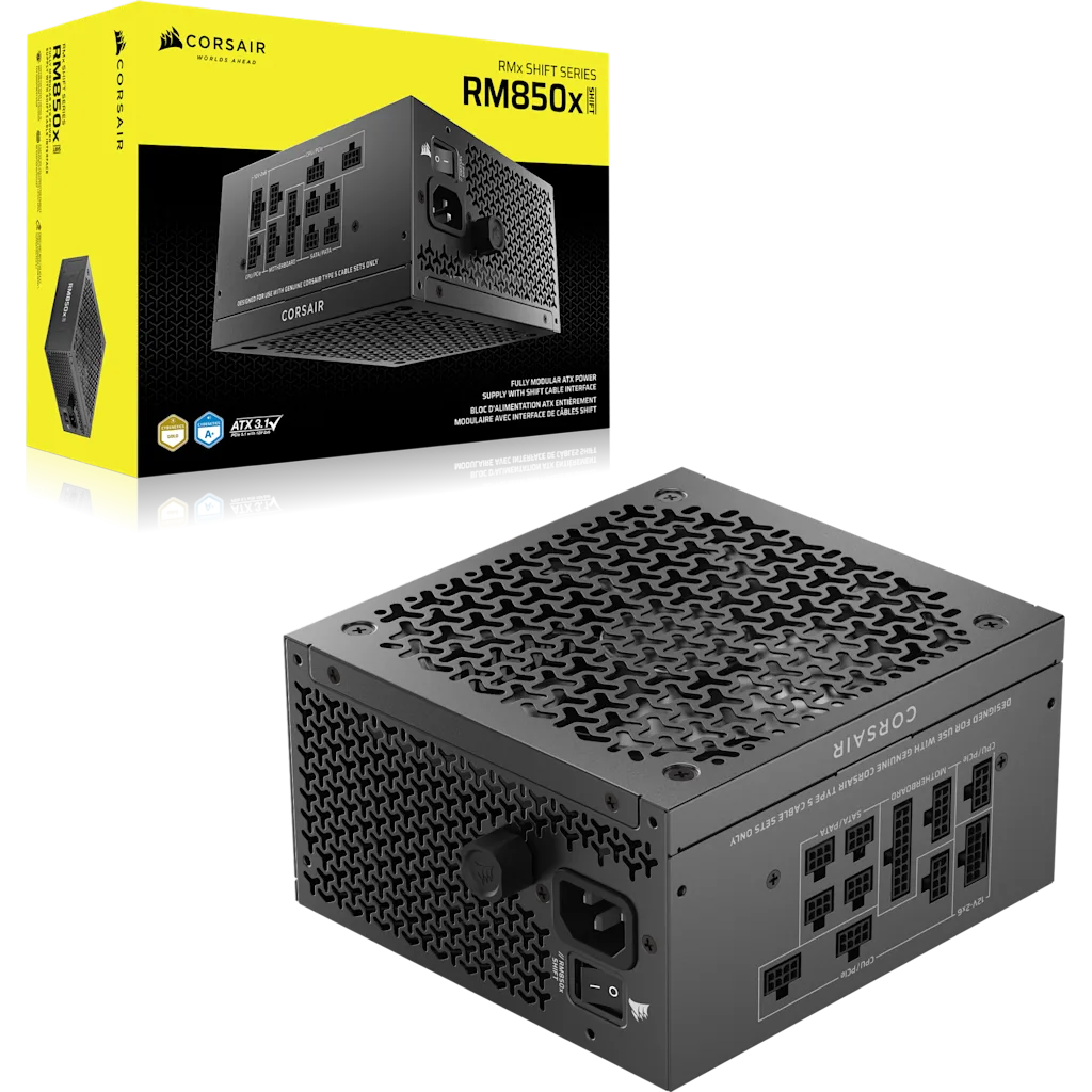 RM850x SHIFT フルモジュラーATX電源 (JP)