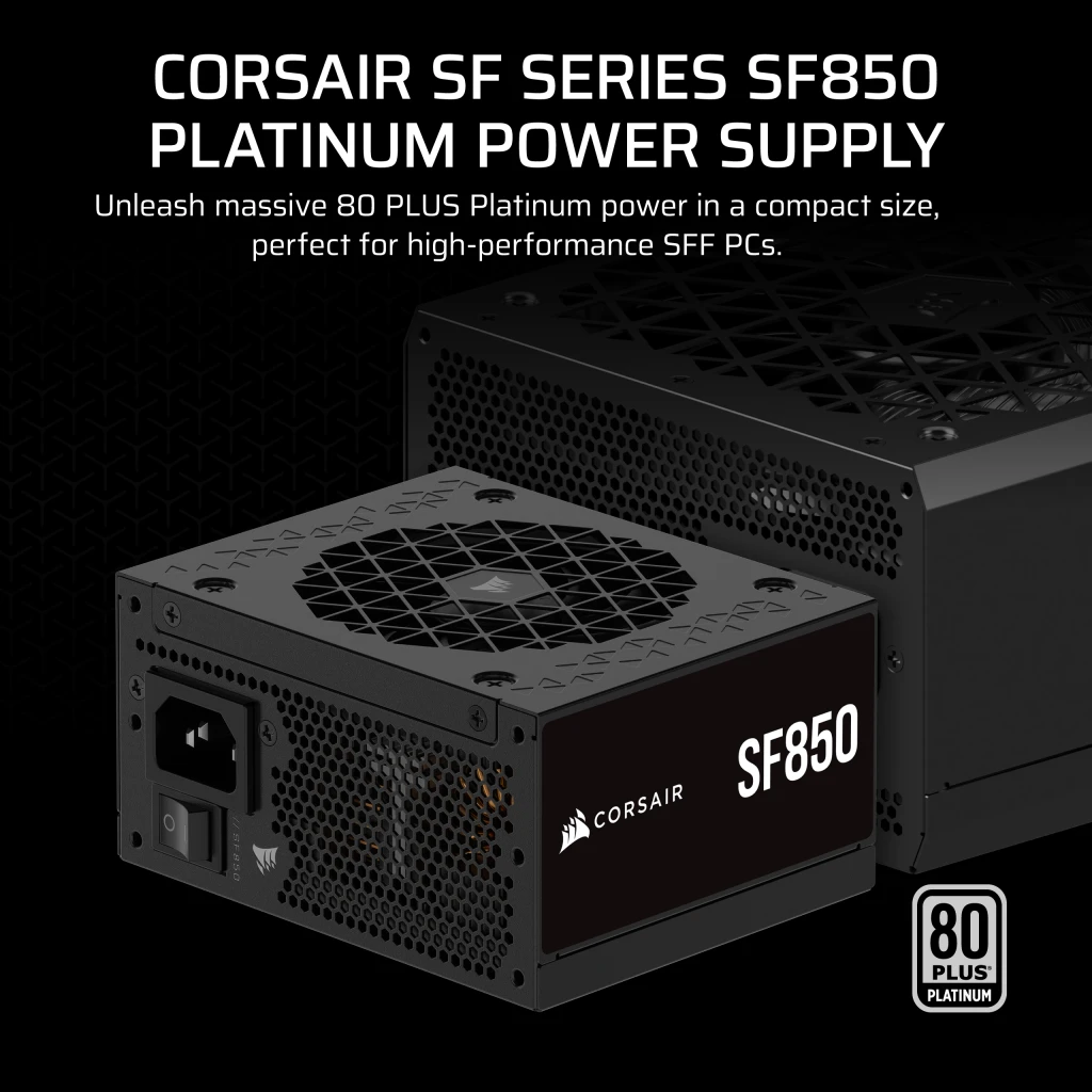 SF Series SF850 完全モジュール式 80 PLUS Platinum SFX 電源 (JP)