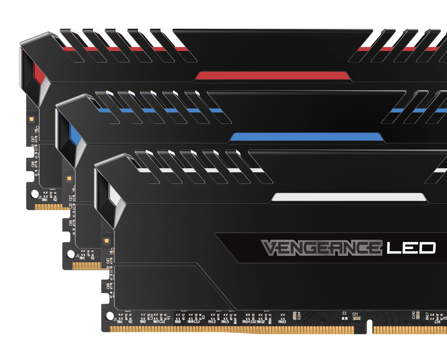 VENGEANCE® LED 16GB (2 x 8GB) DDR4 DRAM 2666MHz C16 Memory Kit