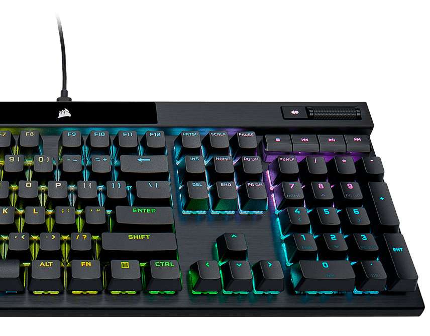 K70 PRO RGB Optical-Mechanical Gaming Keyboard with PBT DOUBLE