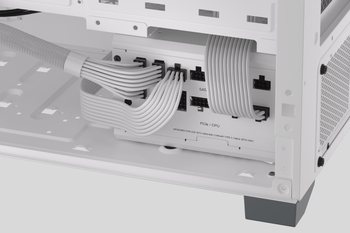 RM850x SHIFT 80 PLUS Gold Fully Modular ATX Power Supply - White