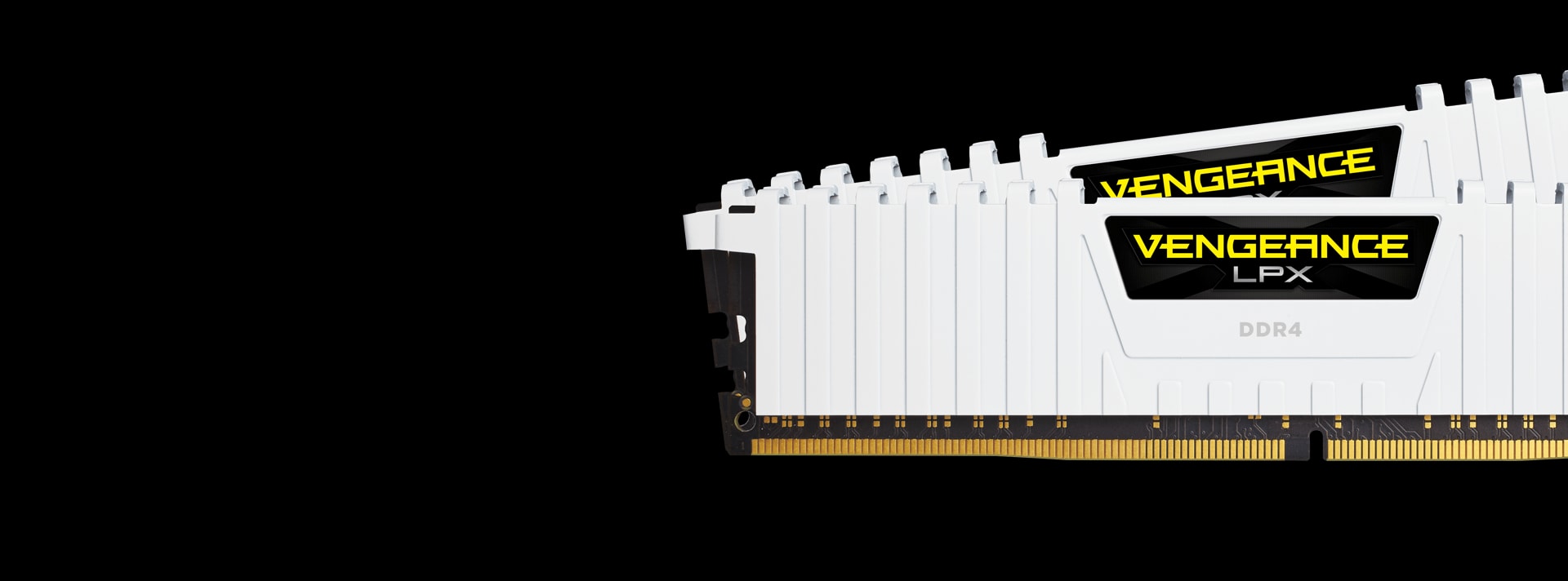 VENGEANCE® LPX 16GB (2 x 8GB) DDR4 DRAM 3200MHz C16 Memory Kit – White