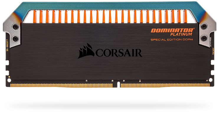 DOMINATOR® PLATINUM RGB 64GB (4 x 16GB) DDR4 DRAM 3200MHz C16