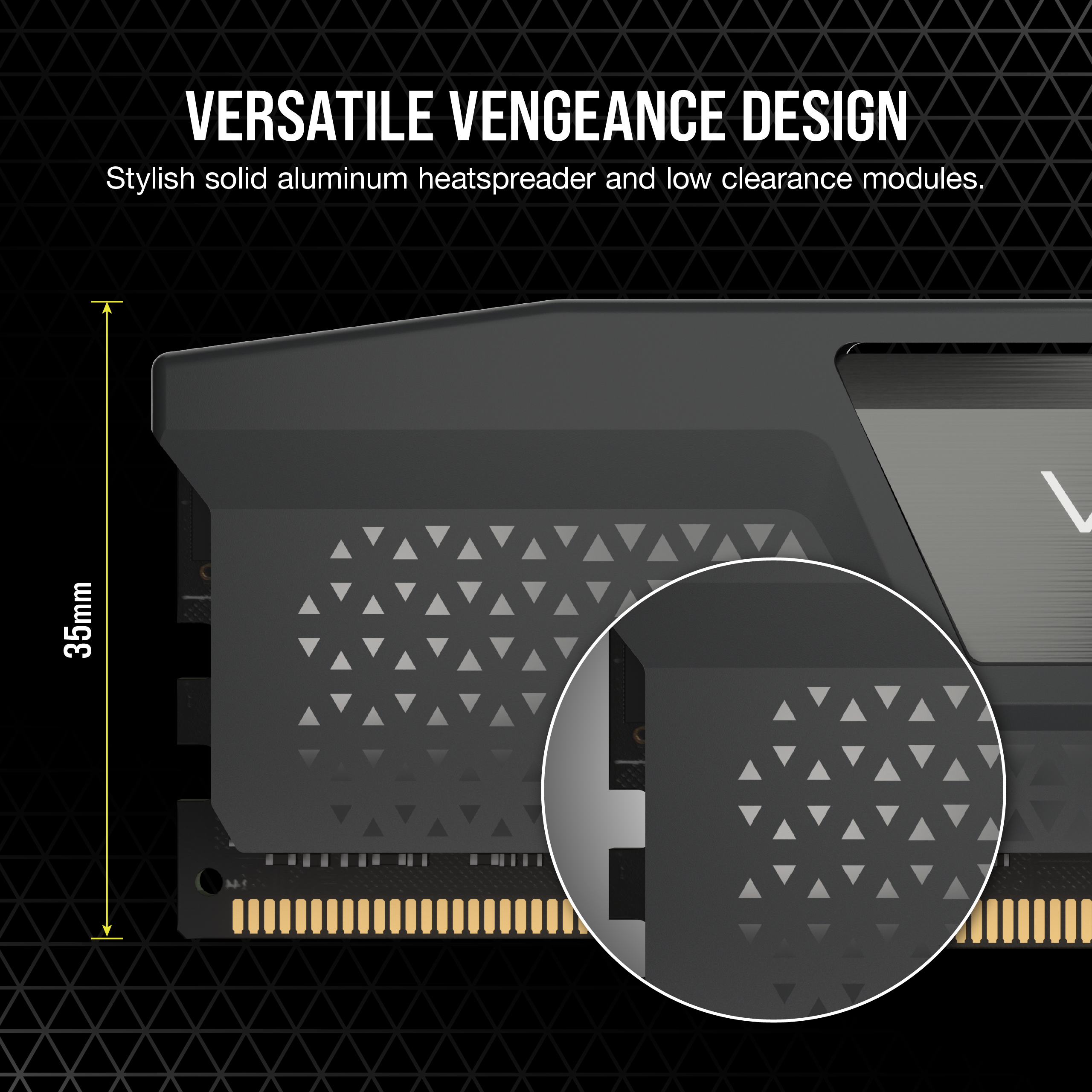 VENGEANCE® 32GB (2x16GB) DDR5 DRAM 5200MT/s CL40 AMD EXPO Memory Kit