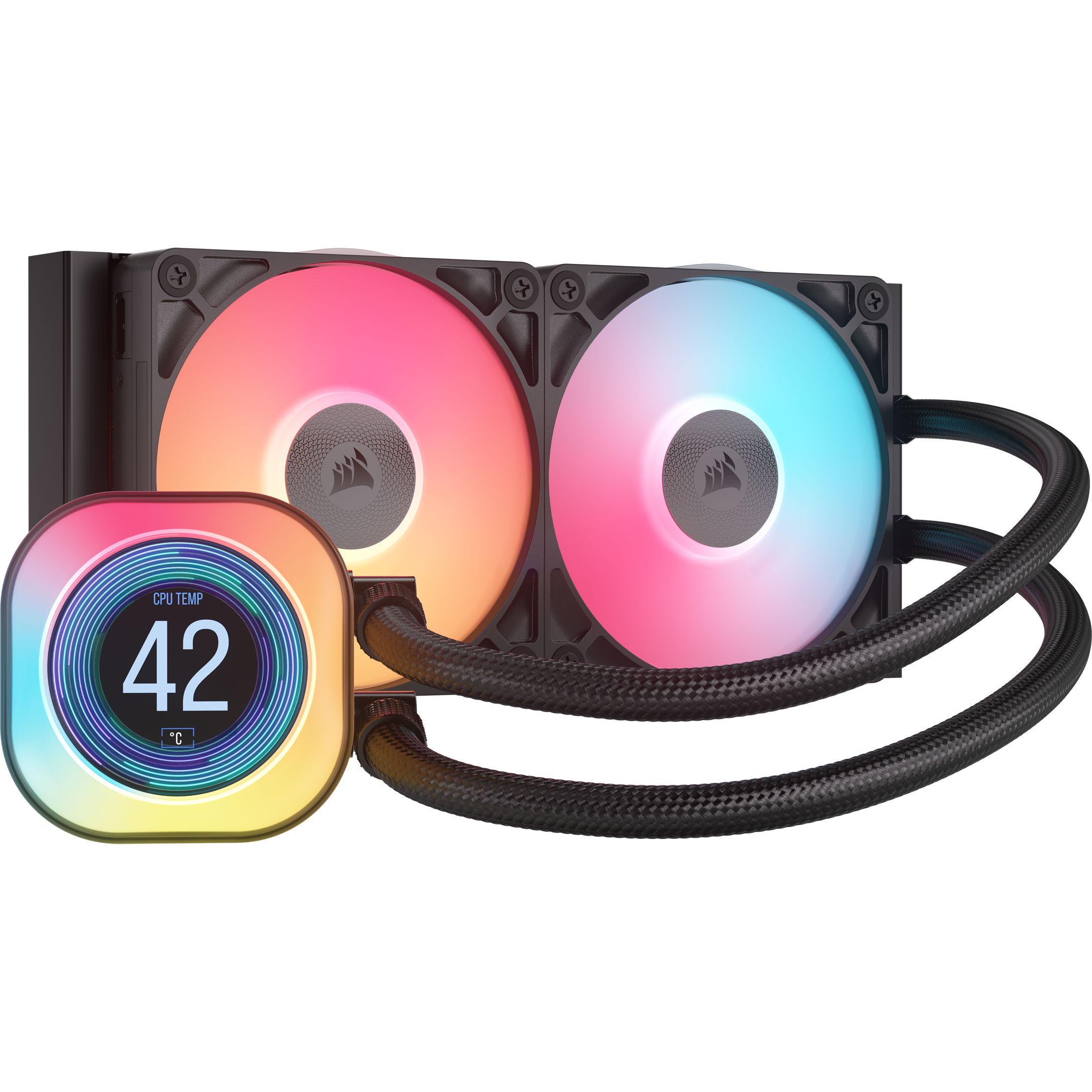 iCUE LINK TITAN 360 RX RGB AIO Liquid CPU Cooler