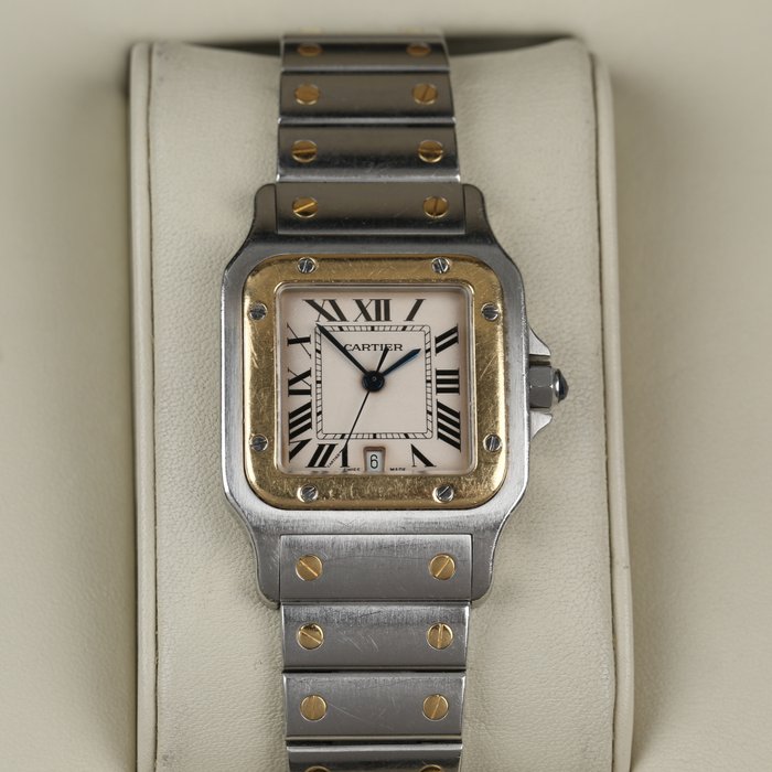 カルティエ サントス ガルベ 1566 メンズ腕時計 Ref. 1990 ～ 1999 年
