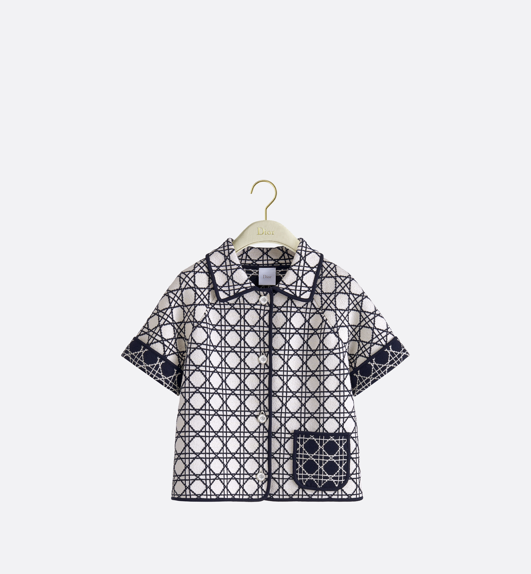 DIOR | ショートスリーブ ジャケット マクロカナージュ ツイード