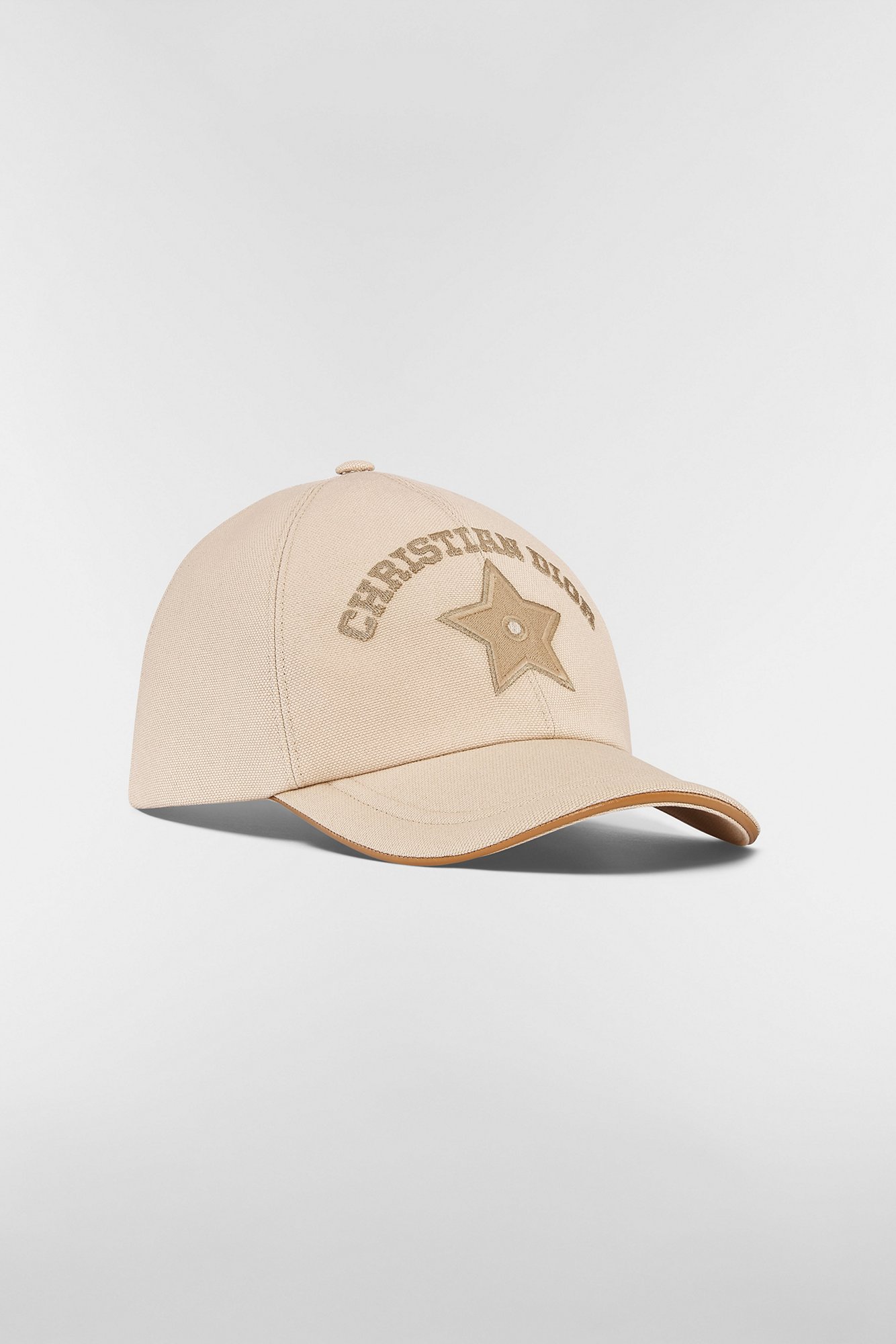 D-Player Cap Beige Cotton | DIOR