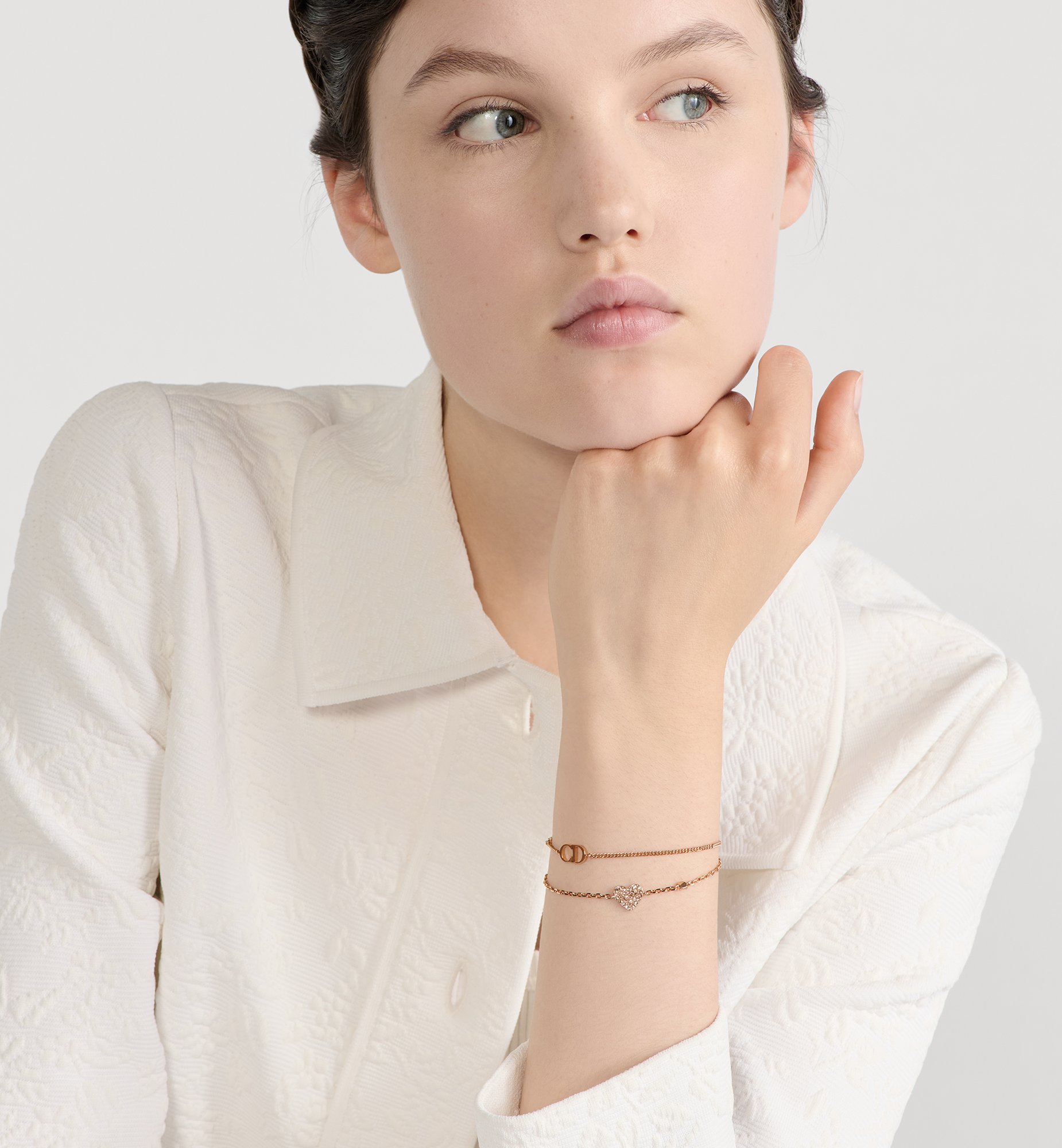 DIOR | Clair D Lune ブレスレット メタル & クリスタル