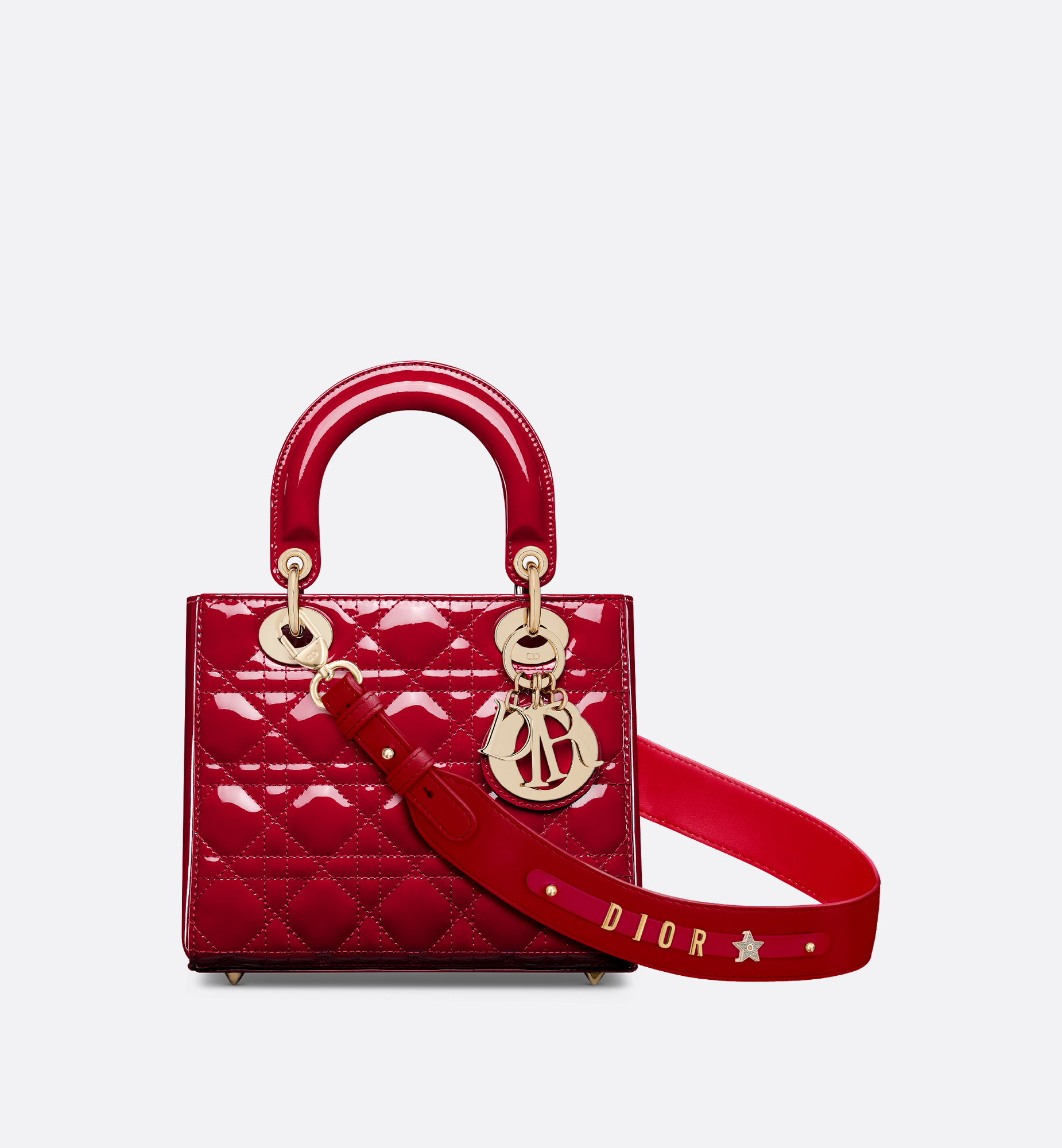 DIOR | Lady Dior My ABCDior バッグ スモール カナージュ パテント