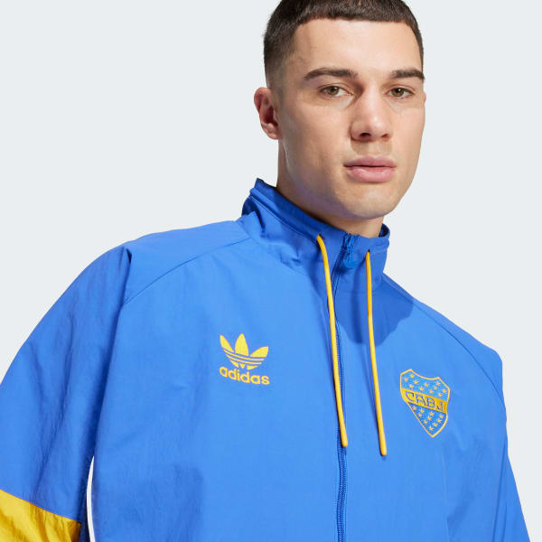 アディダス ボカ・ジュニアーズ トラックトップ（ジャージ） - ブルー