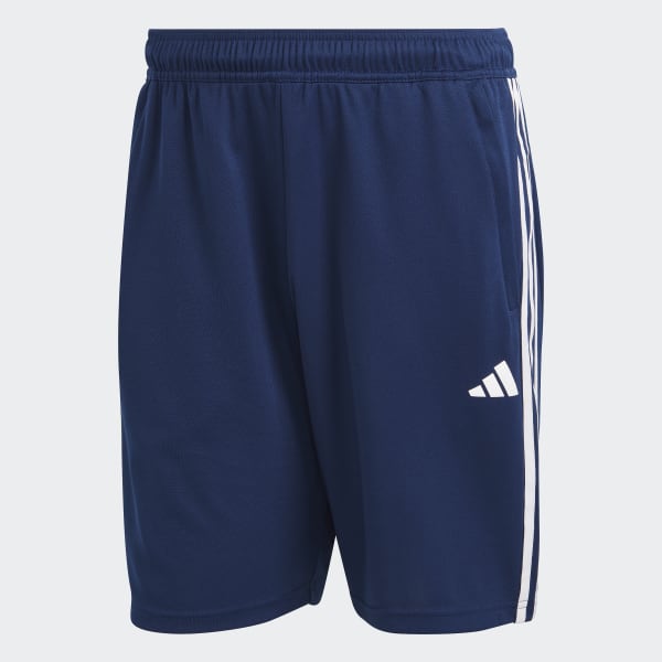 adidas Train Essentials Piqué 3-Stripes Training Shorts - Grey