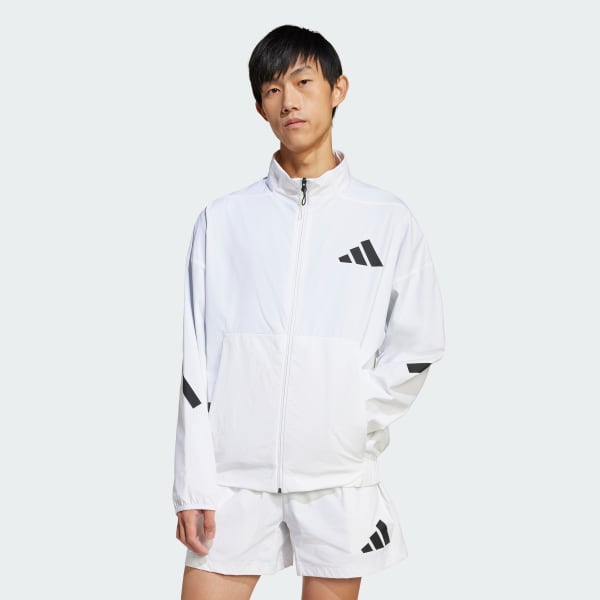 adidas Z.N.E. ウーブン トラックトップ - ホワイト | アディダス ジャパン