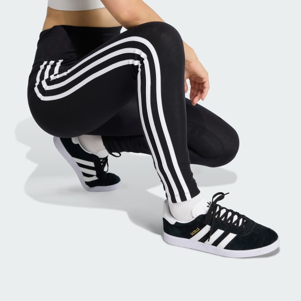 アディダス スリーストライプス レギンス - ブラック | アディダス