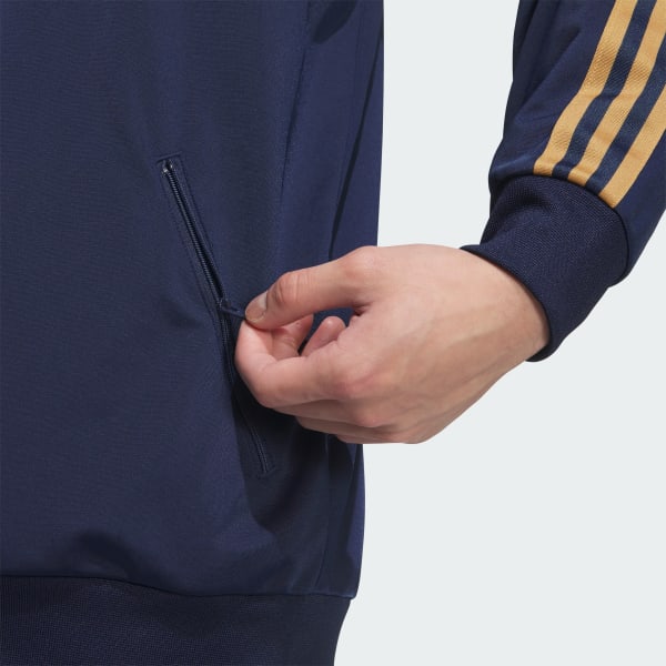 アディダス トラックジャケット（ジェンダーニュートラル） - ブルー