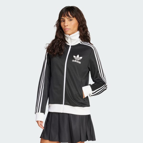 adidas Heritage Track Top - Black | Free Shipping with adiClub