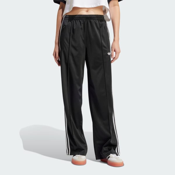 adidas Adicolor Classic Firebird Loose Track Pants - Black | Free