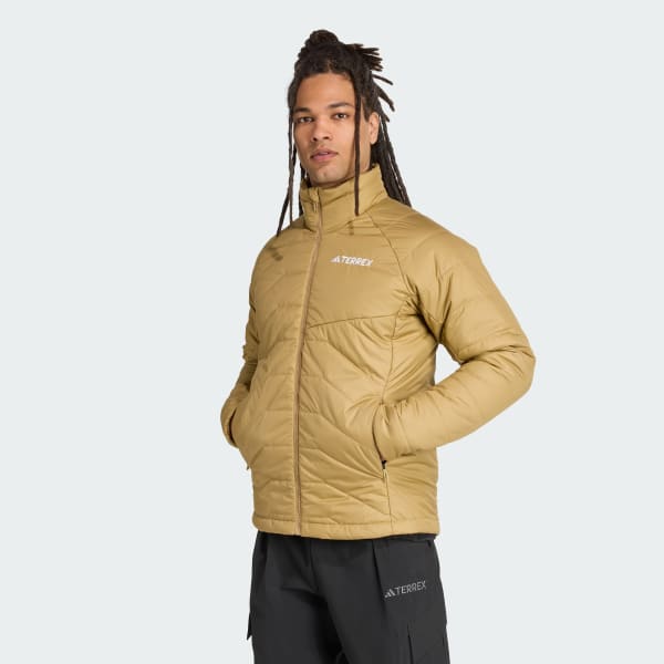 adidas Terrex Multi Synthetic Insulated Jacket - Brown | Free