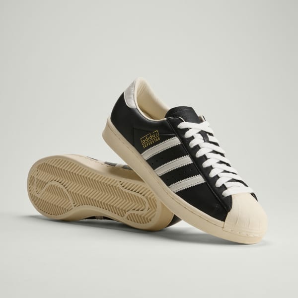 adidas Superstar Vintage Sneakers - Black | Free Shipping with adiClub